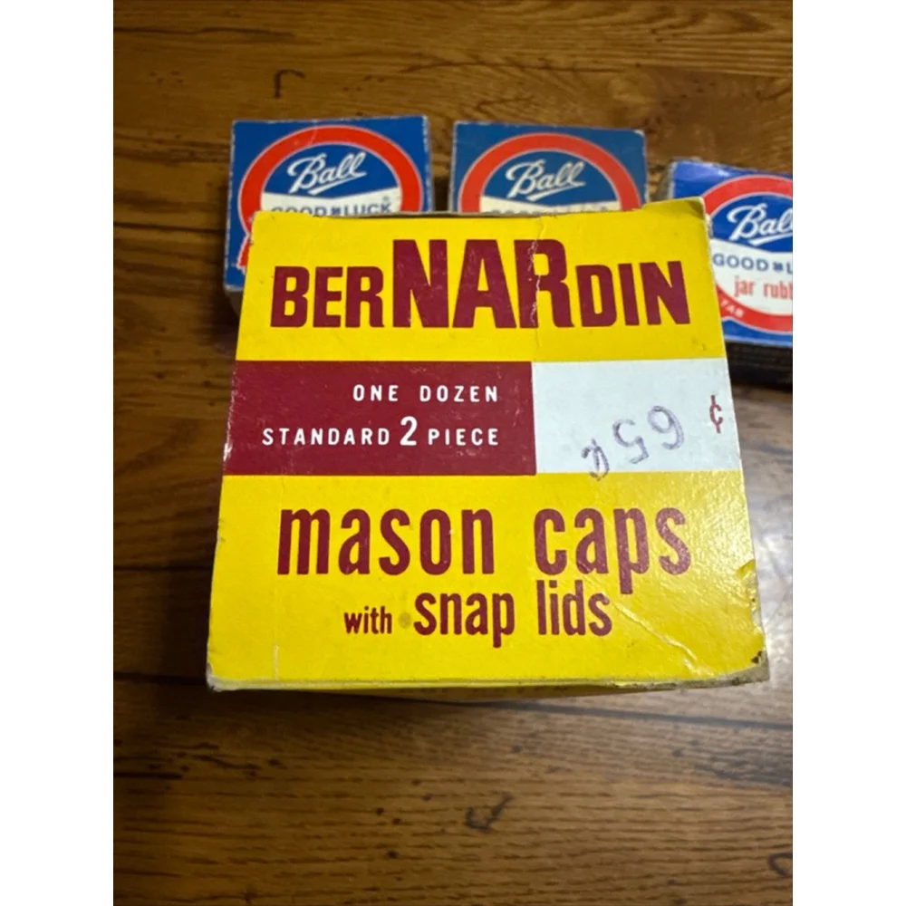 Vintage Bernardin Wide Mouth Vintage Bernardin Wide Mouth Dz piece Home Canning